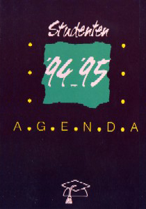 Studentenagende 1994-1995